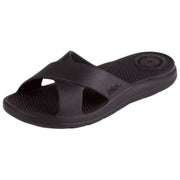 Sliders à sangles croisées SOLBOUNCE Bounce de Totes - Noir