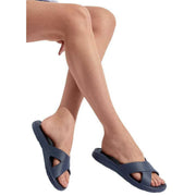 Sliders à brides croisées SOLBOUNCE Bounce de Totes - Marine