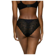 Triumph Amourette Tai-Slip mit hohem Beinausschnitt – Schwarz