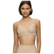 Triumph Doreen Baumwoll-BH ohne Bügel – Hautbeige