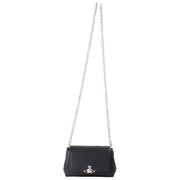 Vivienne Westwood Hazel Saffiano Petit sac à main - Noir