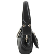 Vivienne Westwood Hazel Supple Leather Treasure Bag Charm/Key Ring - Black