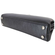 Vivienne Westwood Jane Supple Leather Frame Purse Bag - Black