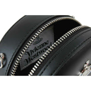 Vivienne Westwood Nappa Mini Round Crossbody Bag - Black