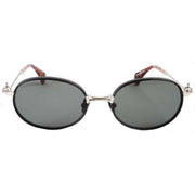 Vivienne Westwood Small Oval Sunglasses - Matte Black