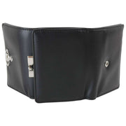 Vivienne Westwood Smooth Small Frame Portemonnee - Zwart