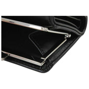 Vivienne Westwood Smooth Small Frame Portemonnee - Zwart
