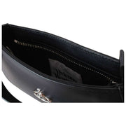 Vivienne Westwood Tasha Smooth Shoulder Phone Bag - Black