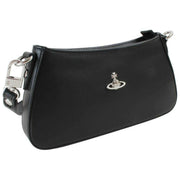 Vivienne Westwood Tasha Smooth Shoulder Phone Bag - Black