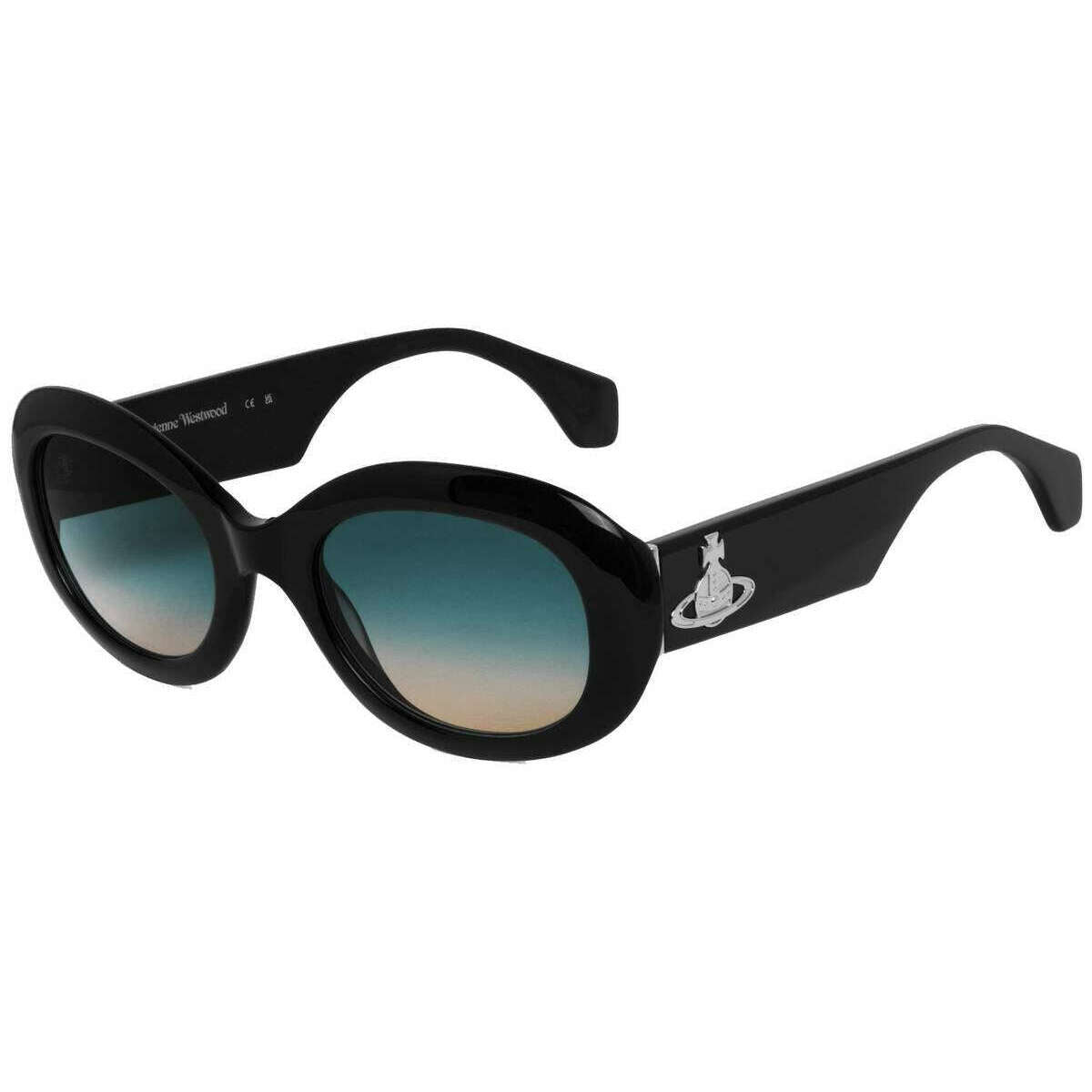 Womens Vivienne Westwood Vivienne Sunglasses Gloss Black – KJ Beckett