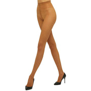 Wolford Individual Ultra Sheer 10 Denier Tights - Honey Brown