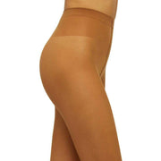 Wolford Individual Ultra Sheer 10 Denier Tights - Honey Brown
