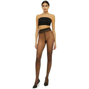 Wolford Individual Ultra Sheer 10 Denier Tights - Nearly Black