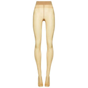 Wolford Satin Touch Sheer Shimmer 20 Denier Tights - Gobi Beige