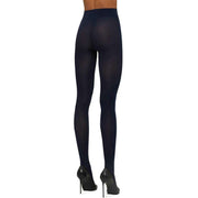 Wolford Velvet De Luxe 66 Denier Tights - Navy