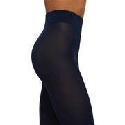 Wolford Velvet De Luxe 66 Denier Tights - Navy