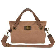 ZEDE Pont Des Arts Medium Cross Body Bag - Camel Brown