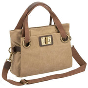 ZEDE Pont Des Arts Mini Cross Body Bag - Beige Khaki