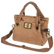 ZEDE Pont Des Arts Mini Cross Body Bag - Camel Brown