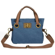 ZEDE Pont Des Arts Mini Cross Body Bag - Jean Blue