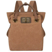 ZEDE Pont Des Arts Small Backpack - Camel Brown
