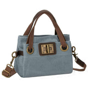 ZEDE Pont Des Arts XS Cross Body Bag - Blue Grey
