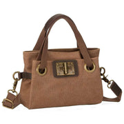 ZEDE Pont Des Arts XS Cross Body Bag - Camel Brown