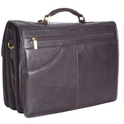 Ashwood Leather Chelsea Veg Tan Gareth Heavy Duty Briefcase - Brown