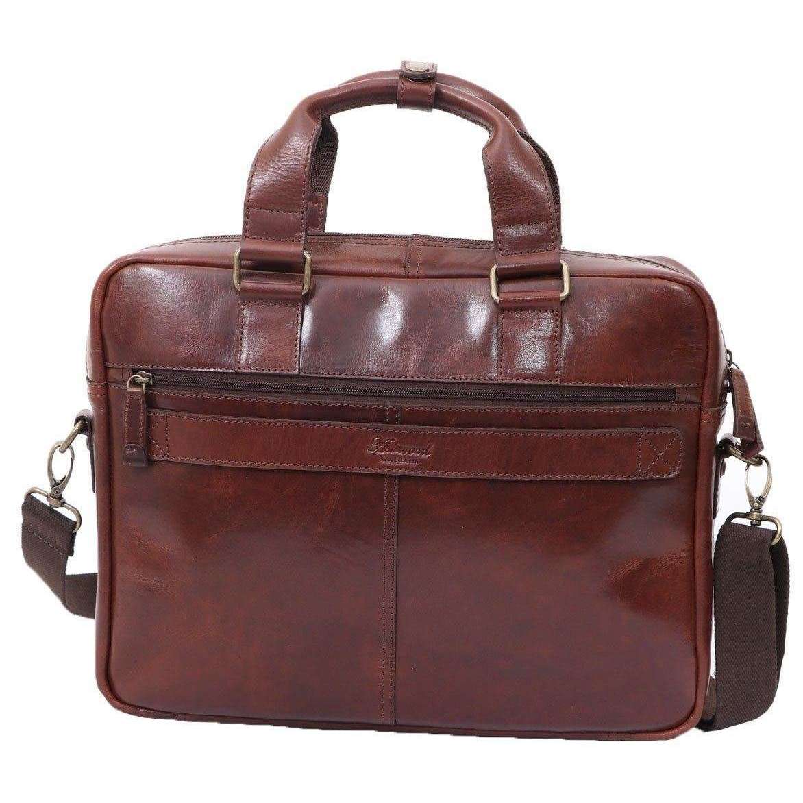 Ashwood Leather Body Bag Cognac