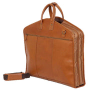Ashwood Leather Folding Suit Carrier - Tan