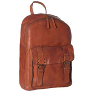Ashwood Leather Shoreditch Vintage Dipped Leather Backpack - Rust Tan
