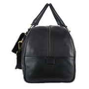 Ashwood Leather Travel Holdall - Black