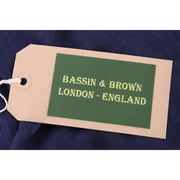 Bassin and Brown Aeolus Large Plain Scarf  - Blue