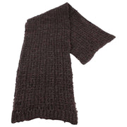 Bassin and Brown Gibson Plain Texture Scarf - Brown