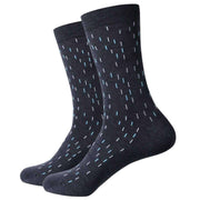 Bassin and Brown Mini Line Socks - Grey/Turquoise/White