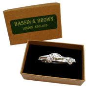 Bassin and Brown Motor Car Tie Bar - Silver