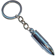 Bassin and Brown Novelty Key Ring - Silver