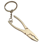 Bassin and Brown Plier Tool Key Ring - Silver