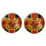 Bassin and Brown Vintage Union Jack Flag Cufflinks - Red/White/Blue