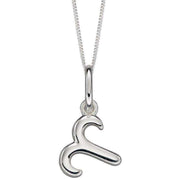 Beginnings Aries Zodiac Necklace - Silver