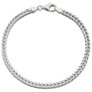 Beginnings Heavyweight Foxtail Chain Bracelet - Silver