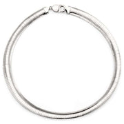 Beginnings Omega 8mm Necklace - Silver