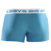 Big Boys Boxer Briefs - Cyan Blue