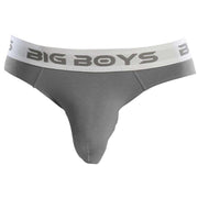 Big Boys Mini Briefs - Steel Grey