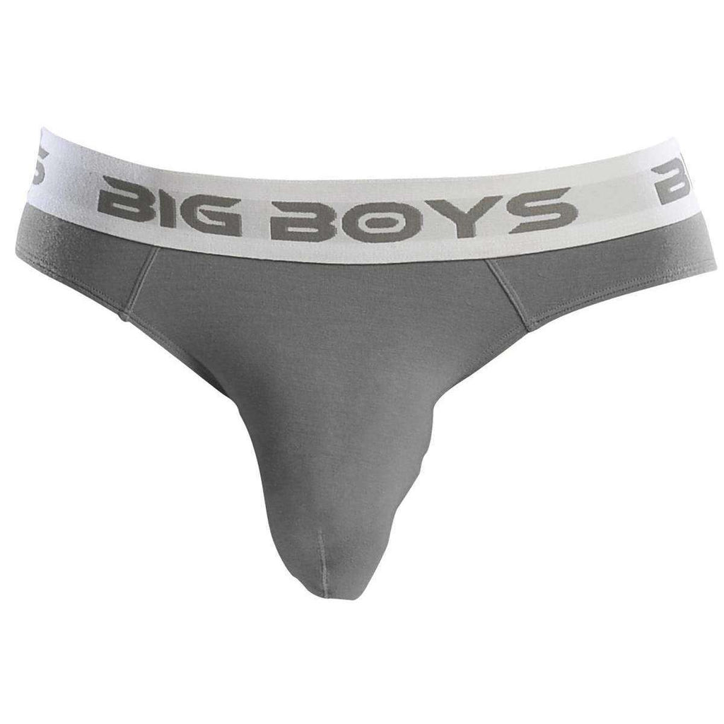 Steel Grey Big Boys Mens Mini Briefs — KJ Beckett