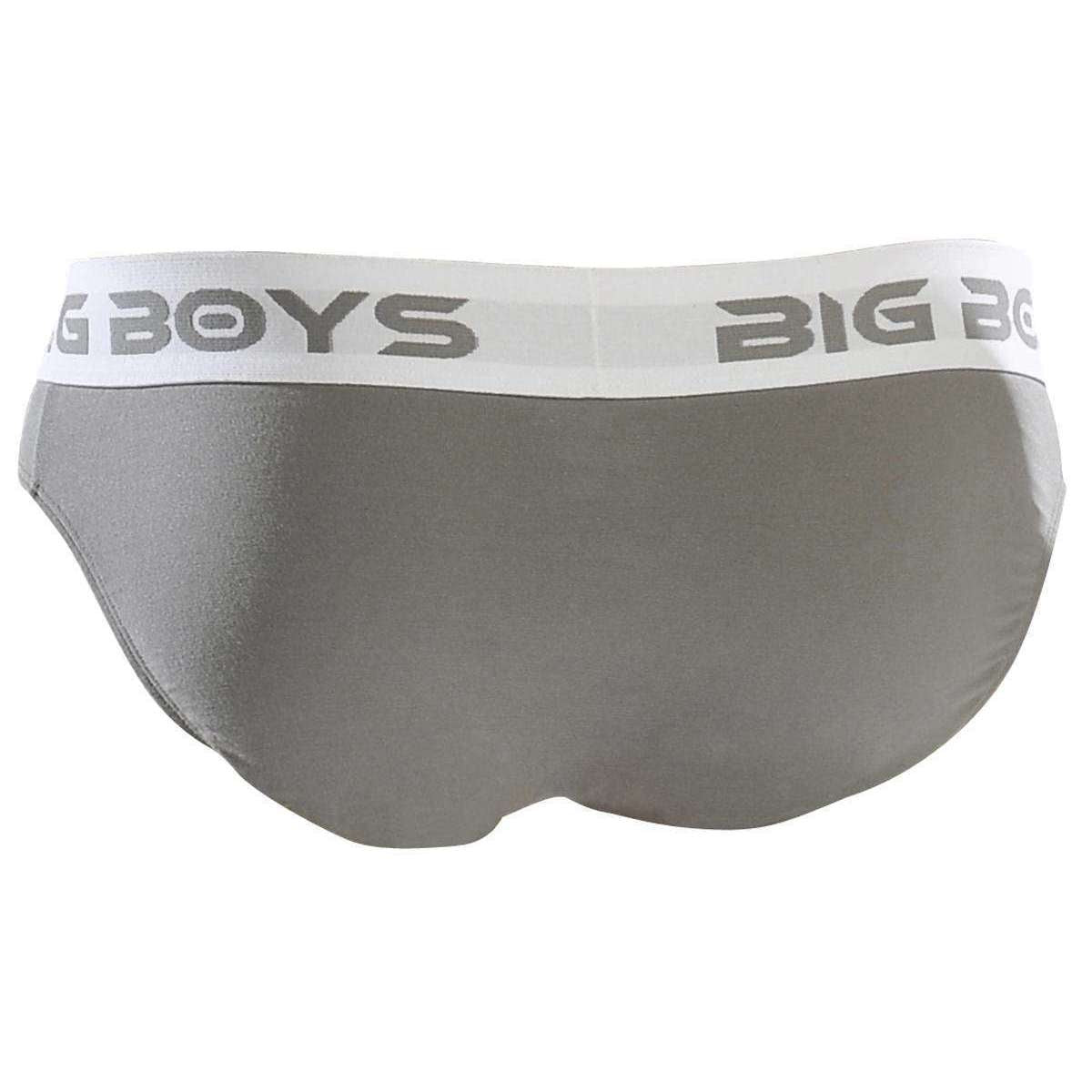 Steel Grey Big Boys Mens Mini Briefs — KJ Beckett