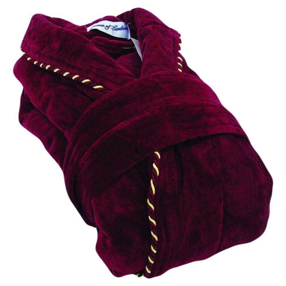 burgundy mens dressing gown Bown of London Earl Cotton Velour This burgundy velvet dressing Enfant. Enfant: Collections Brown Wedding Guest Dresses Color:cutsom color(please leave color NO. from our color chart)