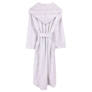 Bown of London Terry NUA Cotton Towelling Dressing Gown - Light Grey