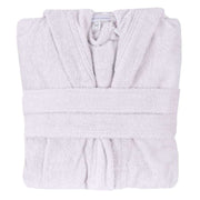 Bown of London Terry NUA Cotton Towelling Dressing Gown - Light Grey