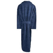 Bown of London Terry NUA Cotton Towelling Dressing Gown - Navy